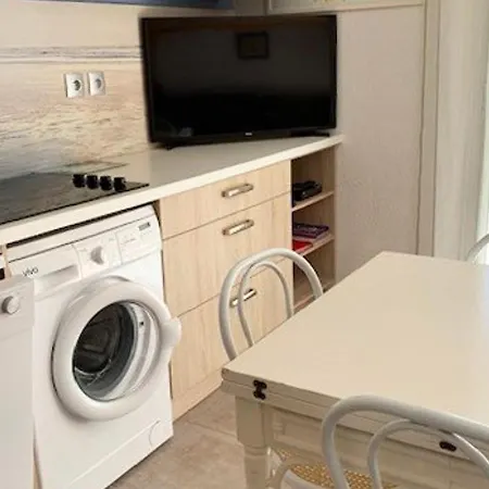 Climatisee Pour 6 Avec Piscine Et Parking Proche - Fr-1-607-42 度假居