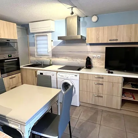 度假居 Climatisee Pour 6 Avec Piscine Et Parking Proche - Fr-1-607-42 阿格德