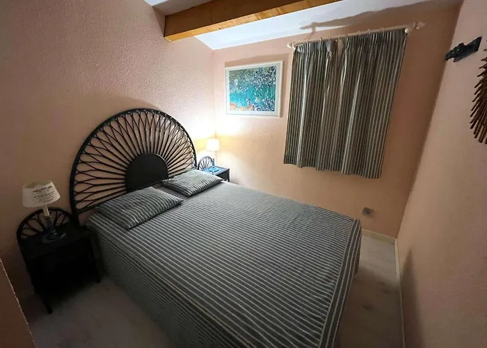 Climatisée Pour 6 Avec Piscine Et Parking Proche - Fr-1-607-42 Agde